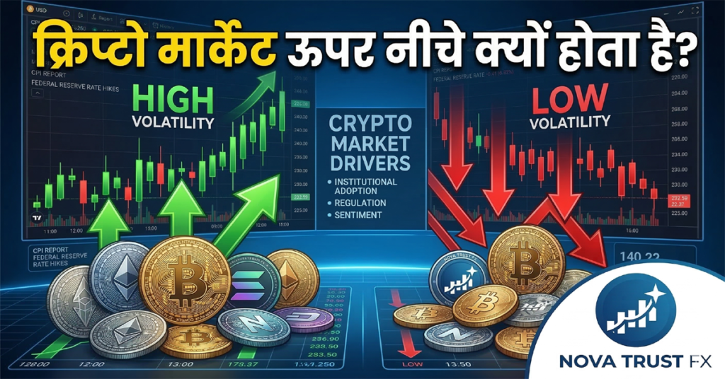 Crypto market upar niche kyu hota hai