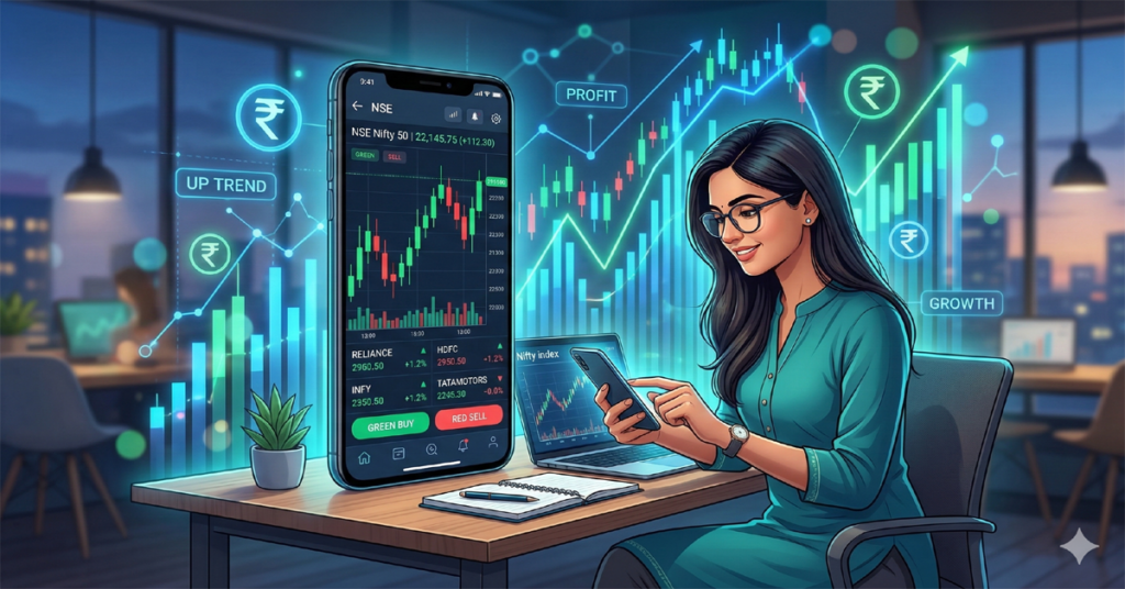 Best stock market trading apps in India for beginners